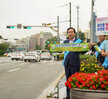 (07.12.만남의폭포사거리) 희망찬 목포만들기 약속지킴 선진 교통의식 함양 캠페인