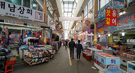 东部市场Mokpo Central Food Market