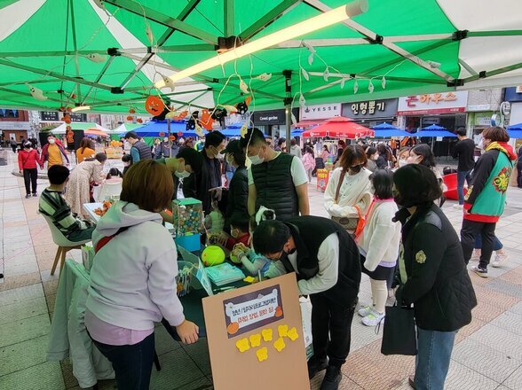 10월 오쇼잉 마켓 와보랑께 축제 참여! 