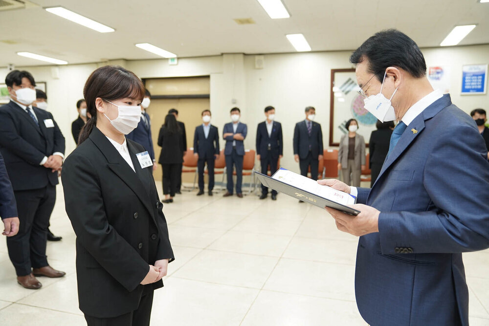 신규공무원 임용장 수여식 -3